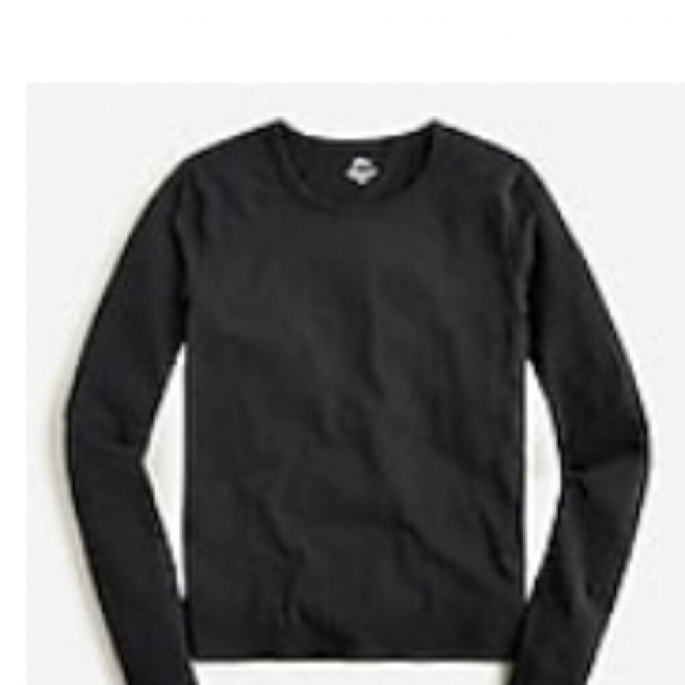 Classic J Crew Long Sleeve - Black, worn once